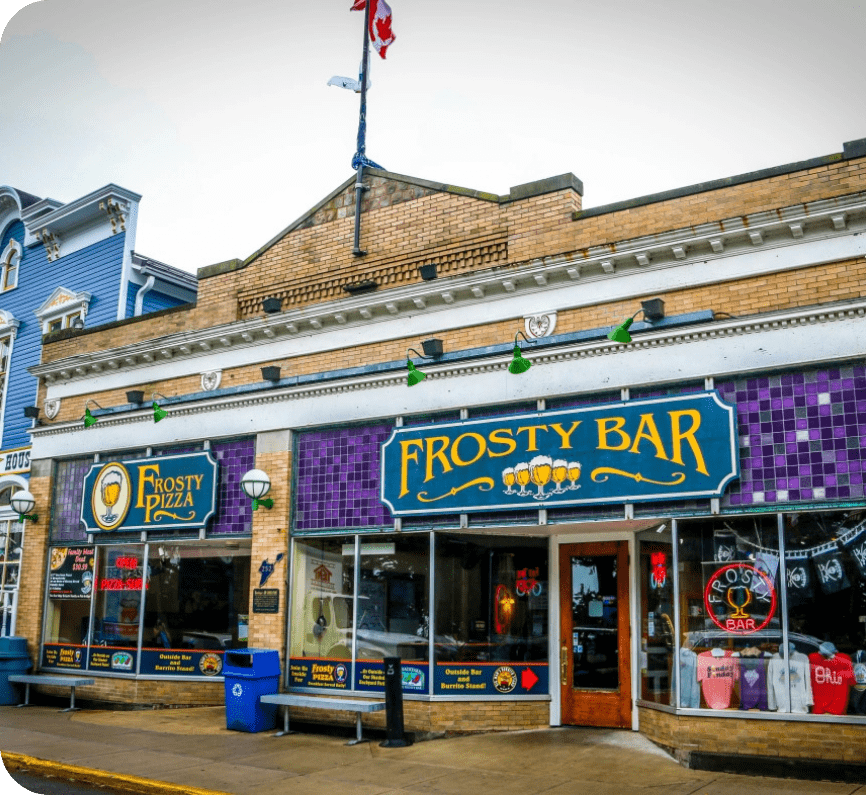 Frostys Bar & Family Pizza Big Man's Burrito Stand in Put-In-Bay, OH