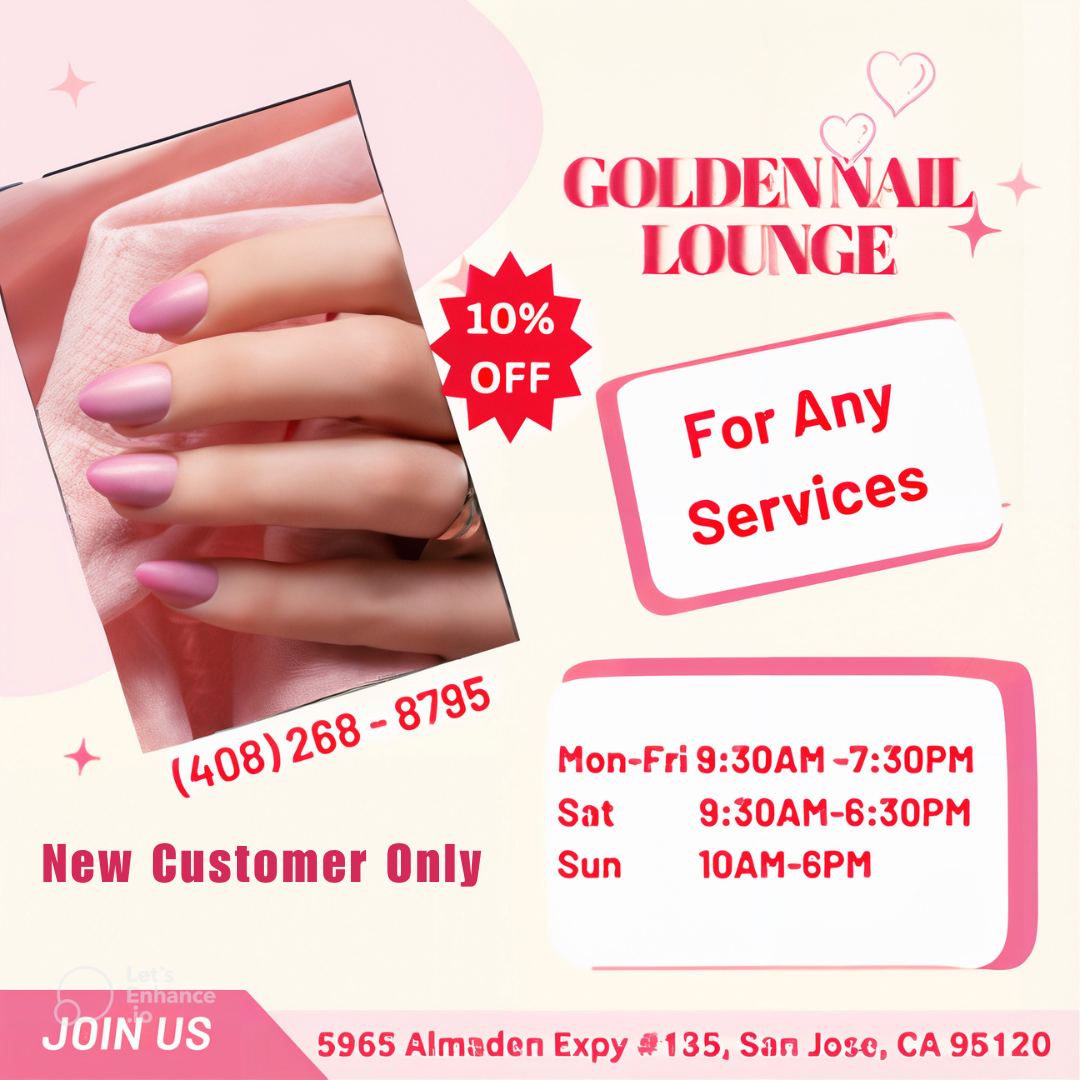 Golden Nail Lounge in San Jose, CA