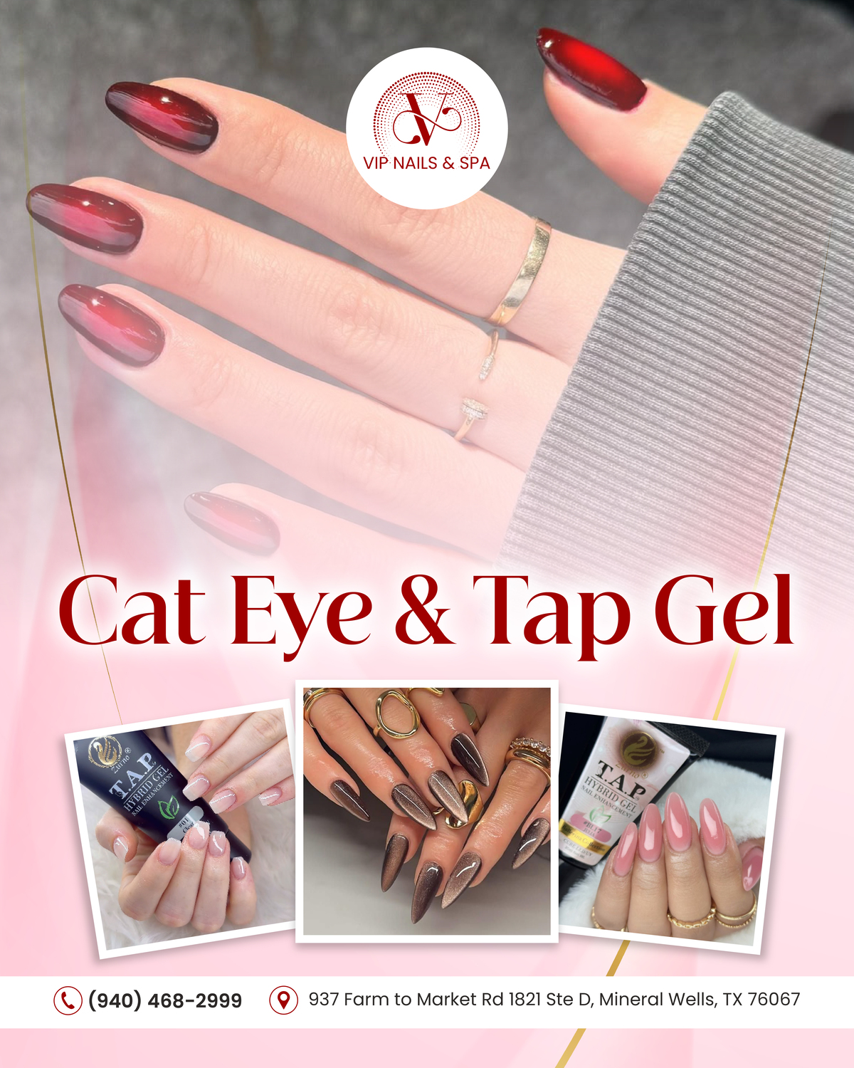 VIP Nails & Spa (15% OFF New Customers) in Mineral Wells, TX