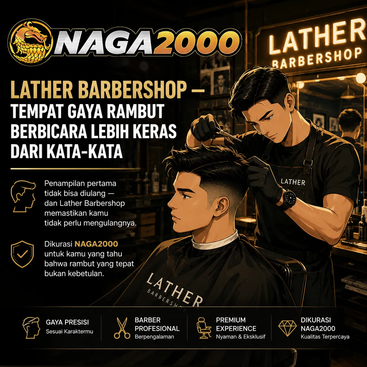Lather Barbershop in Flat Rock, MI