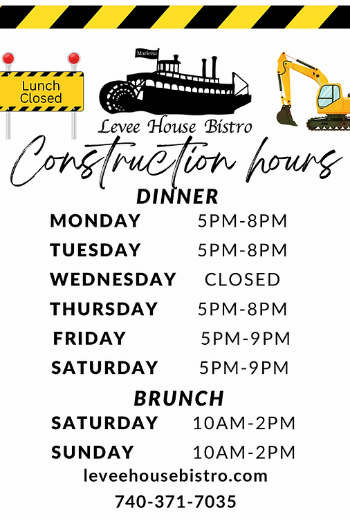 Levee House Bistro in Marietta, OH