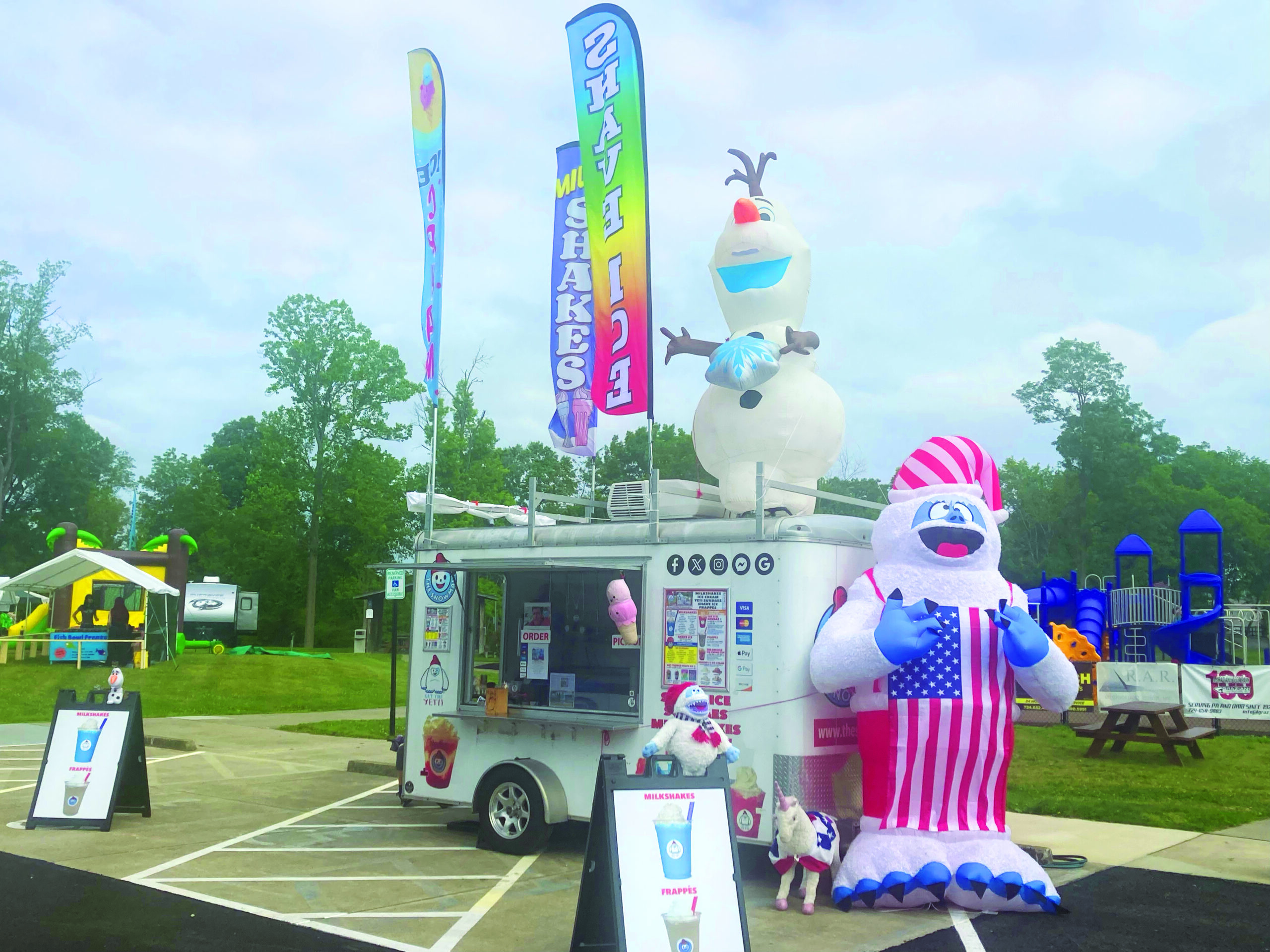 The Snowman in Portersville, PA (3)
