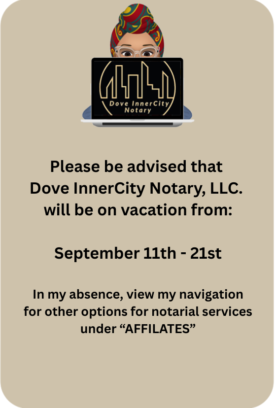 Dove InnerCity Notary in Winston-Salem, NC (3)