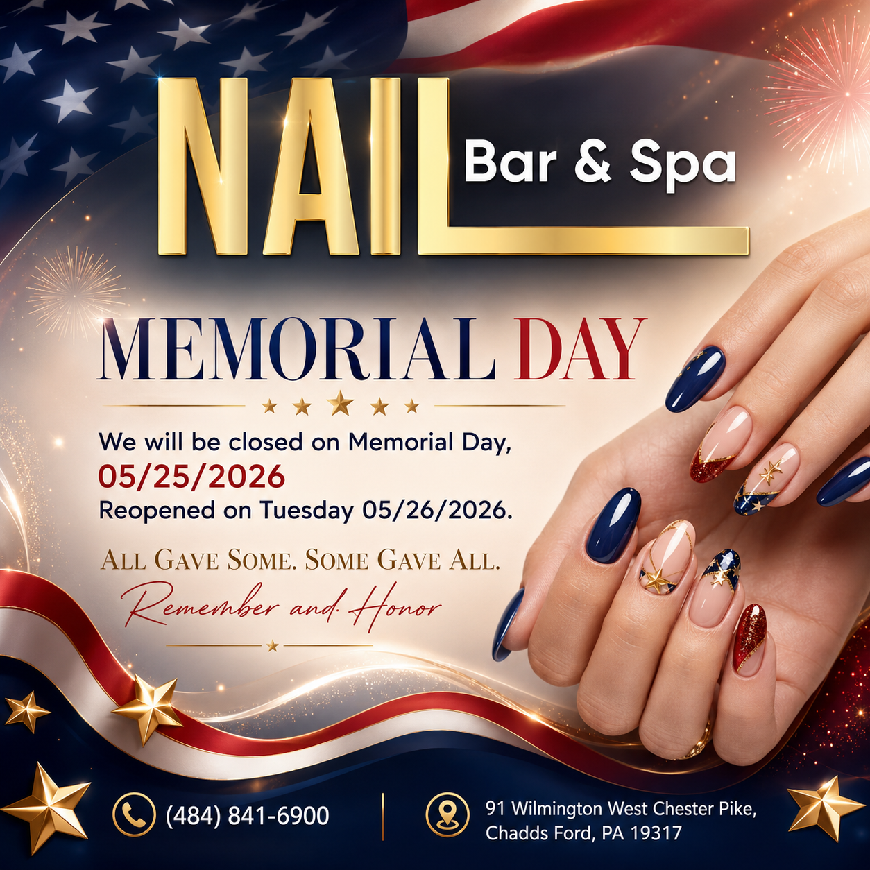 Nail Bar & Spa in Chadds Ford, PA