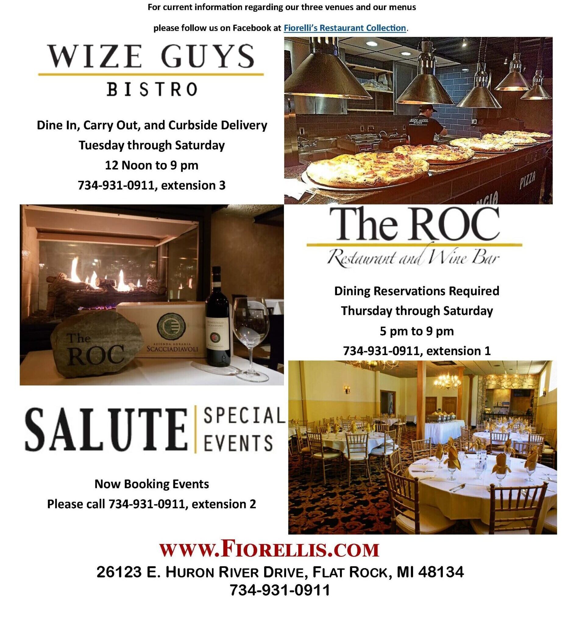 Fiorelli's Restaurant Collection in Flat Rock, MI