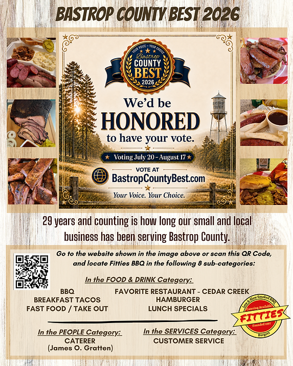 Fitties BBQ in Bastrop, TX
