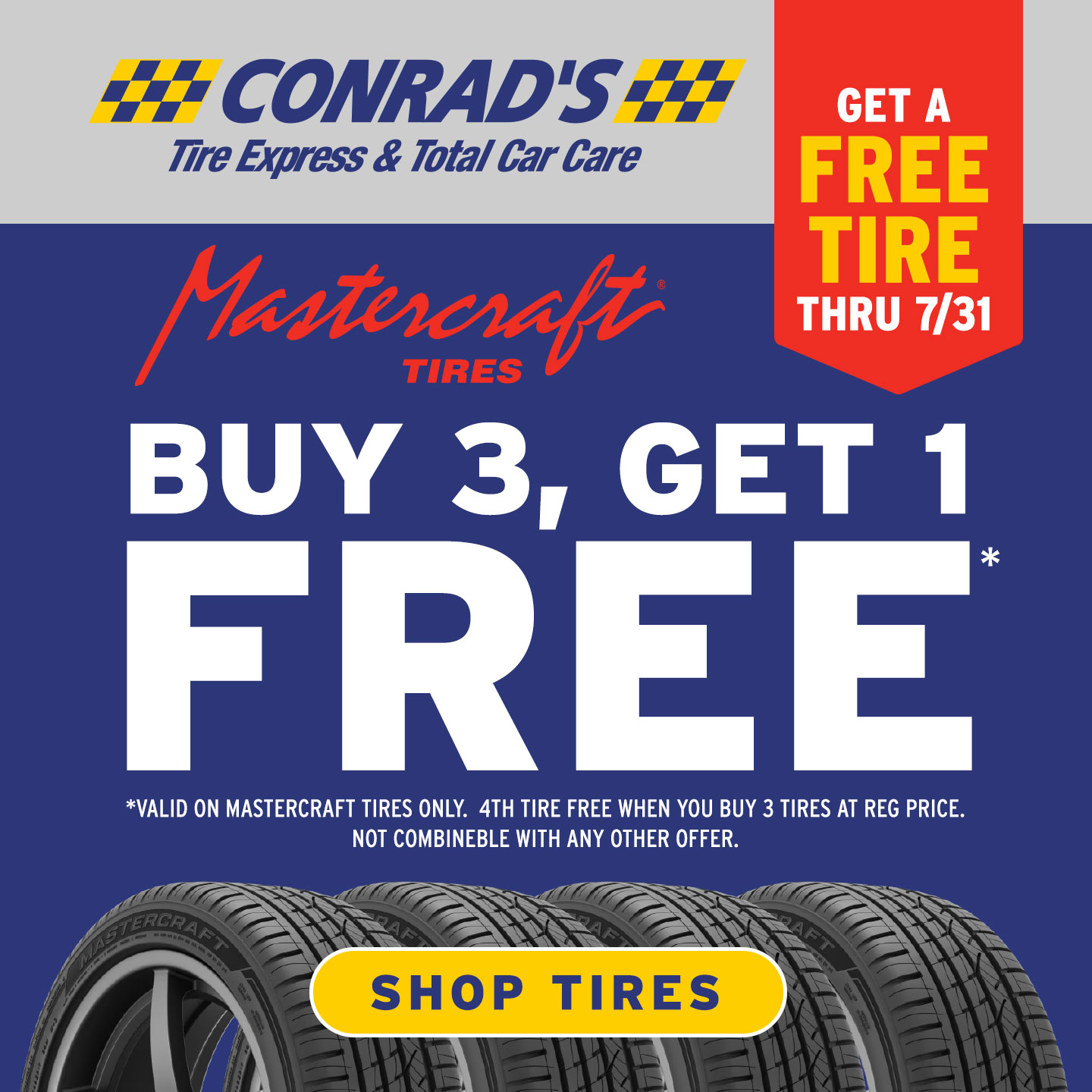 Conrad's Tire Express & Total Car Care in Vermilion, OH