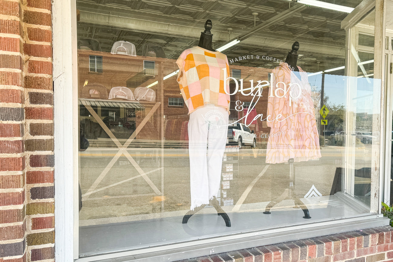 Burlap & Lace Market & Coffee Bar in Metter, GA