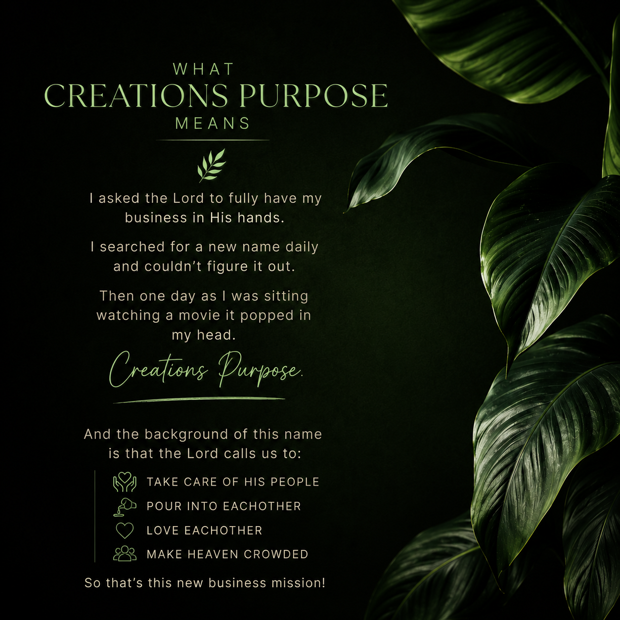 Creations Purpose LLC in Westerville, OH