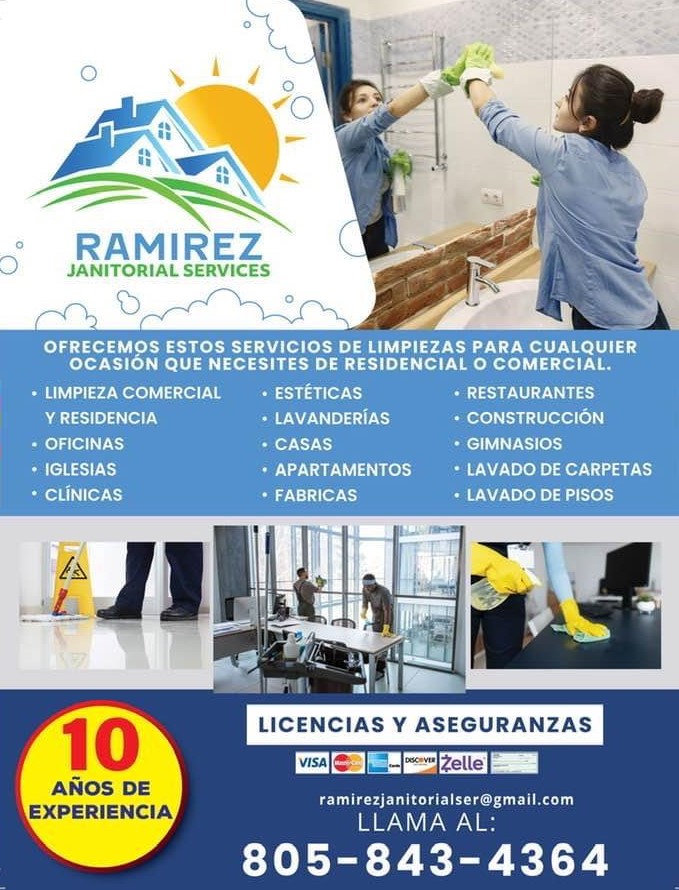 Ramírez Janitorial Services Oxnard and Camarillo & Ventura and santa Barabra & thousand Oaks in Oxnard, CA
