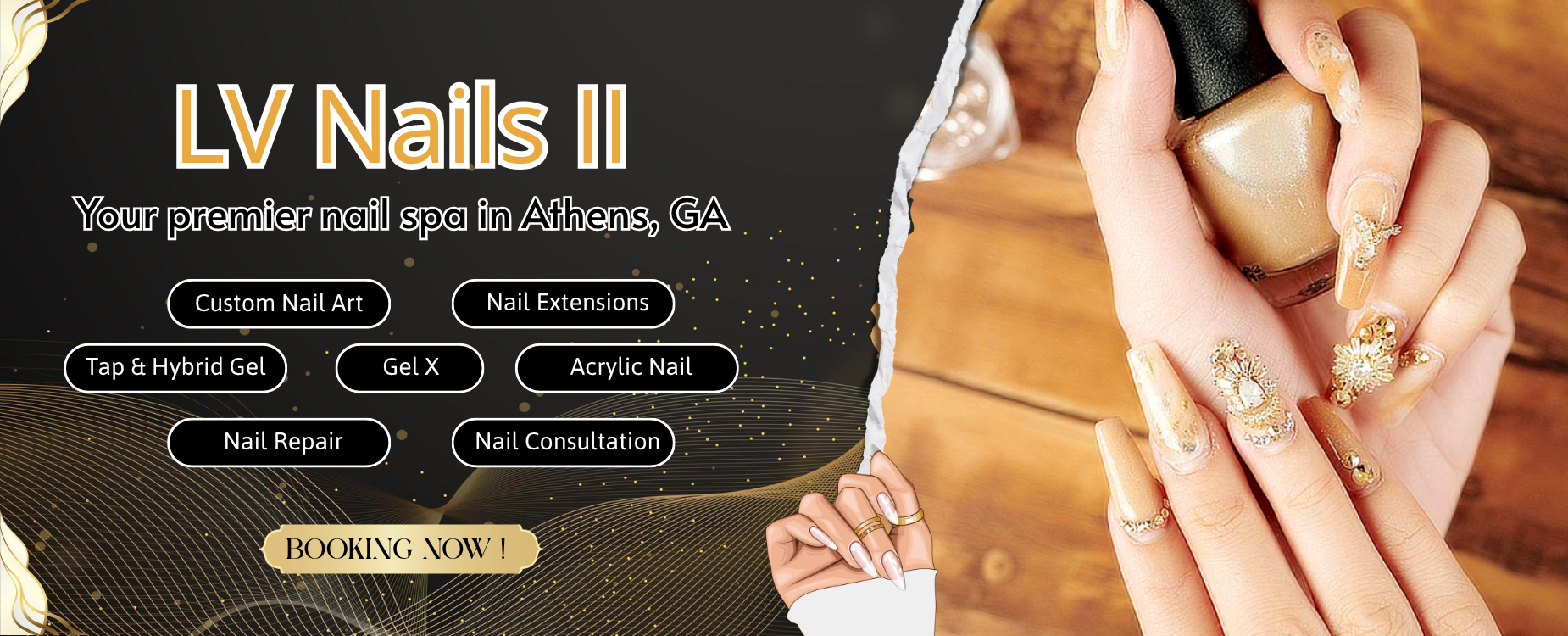 LV Nails 2 Athens in Athens, GA