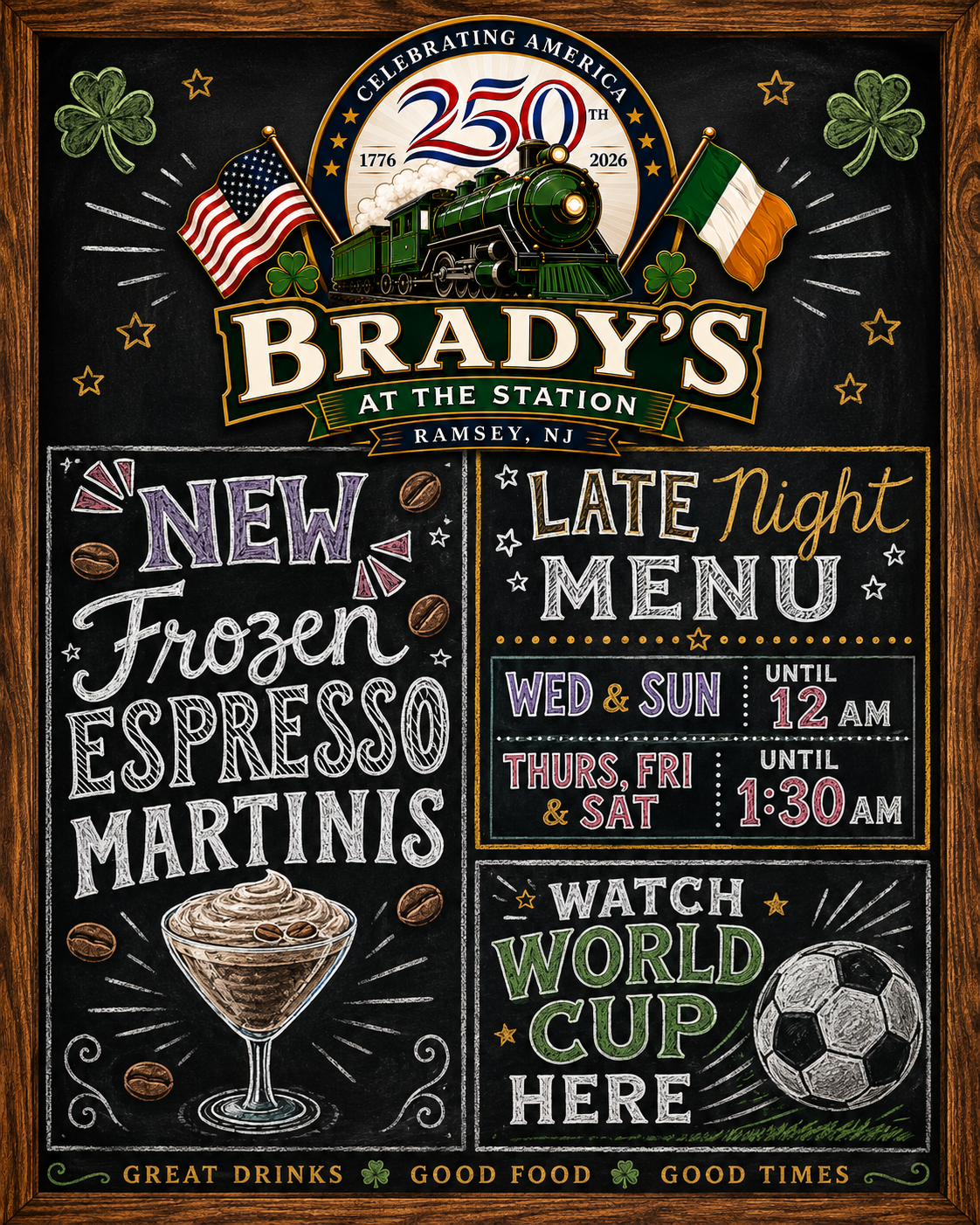 Brady’s At The Station in Ramsey, NJ