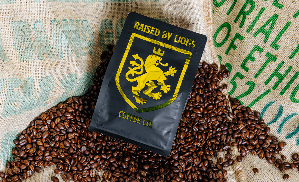 Raised by Lions Coffee in Tustin, CA