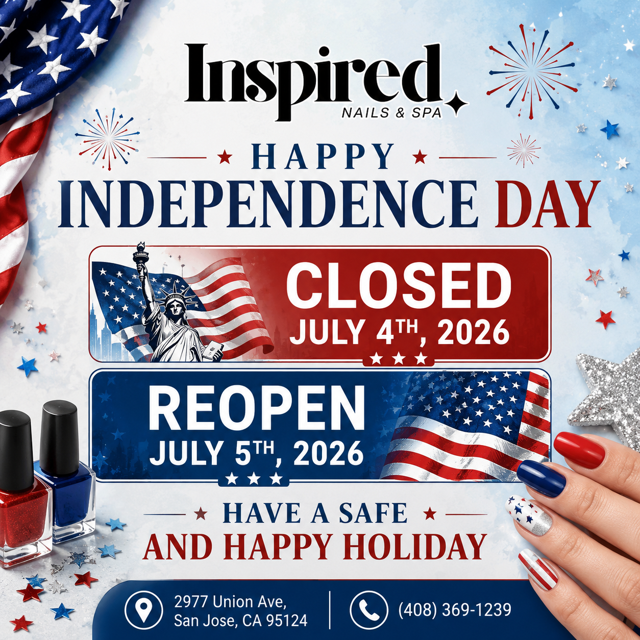 Inspired Nails & Spa in San Jose, CA