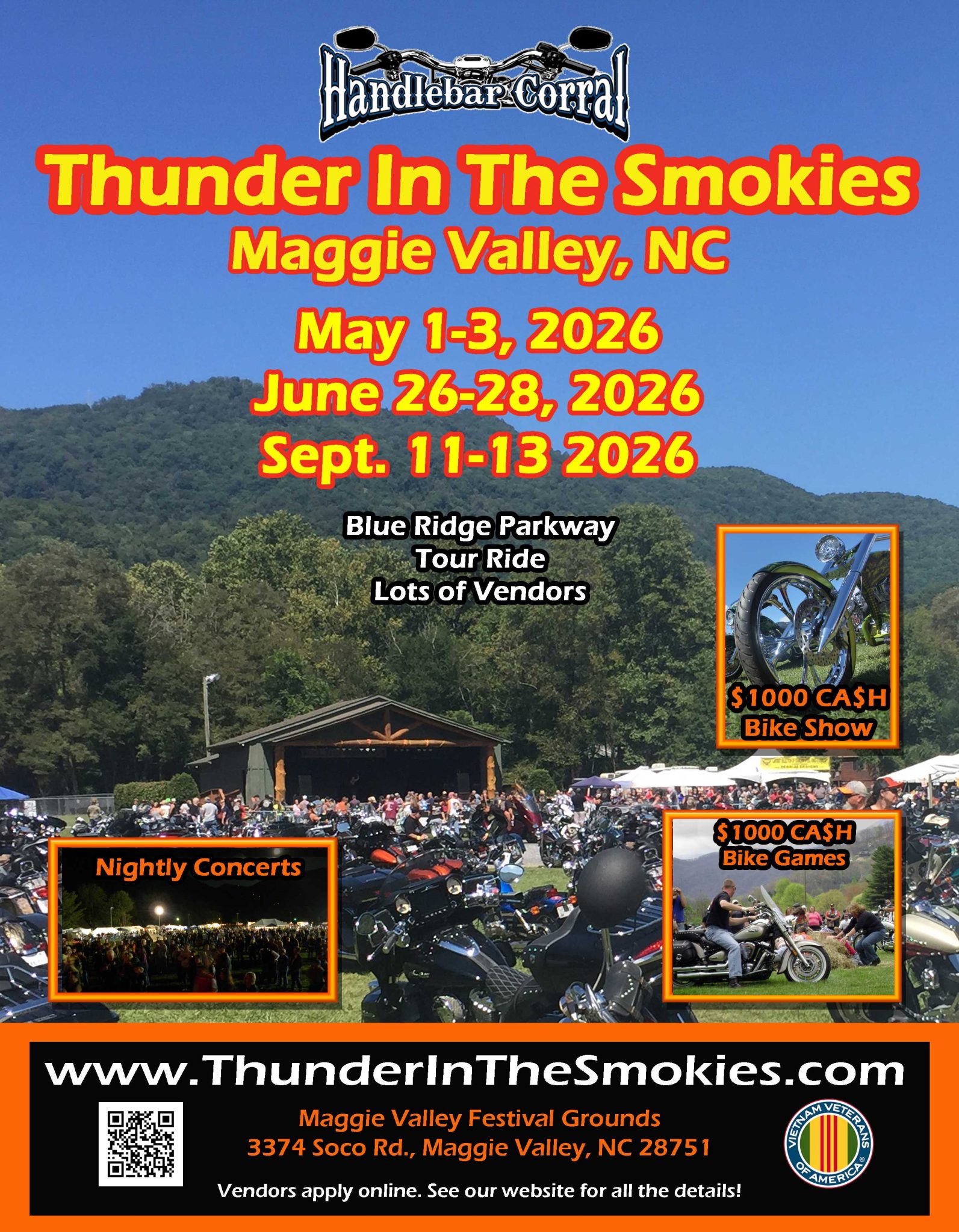 Thunder in the Smokies in Maggie Valley, NC
