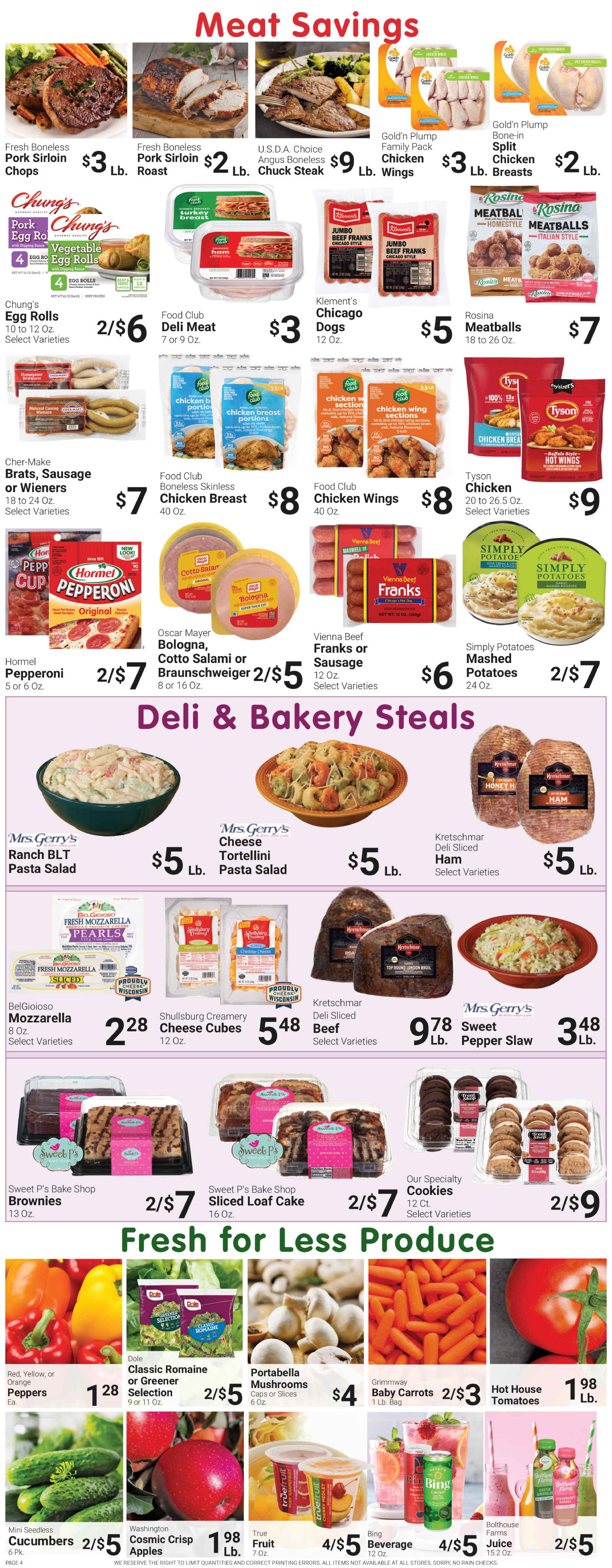 Miller & Sons Supermarket in Mt Horeb, WI