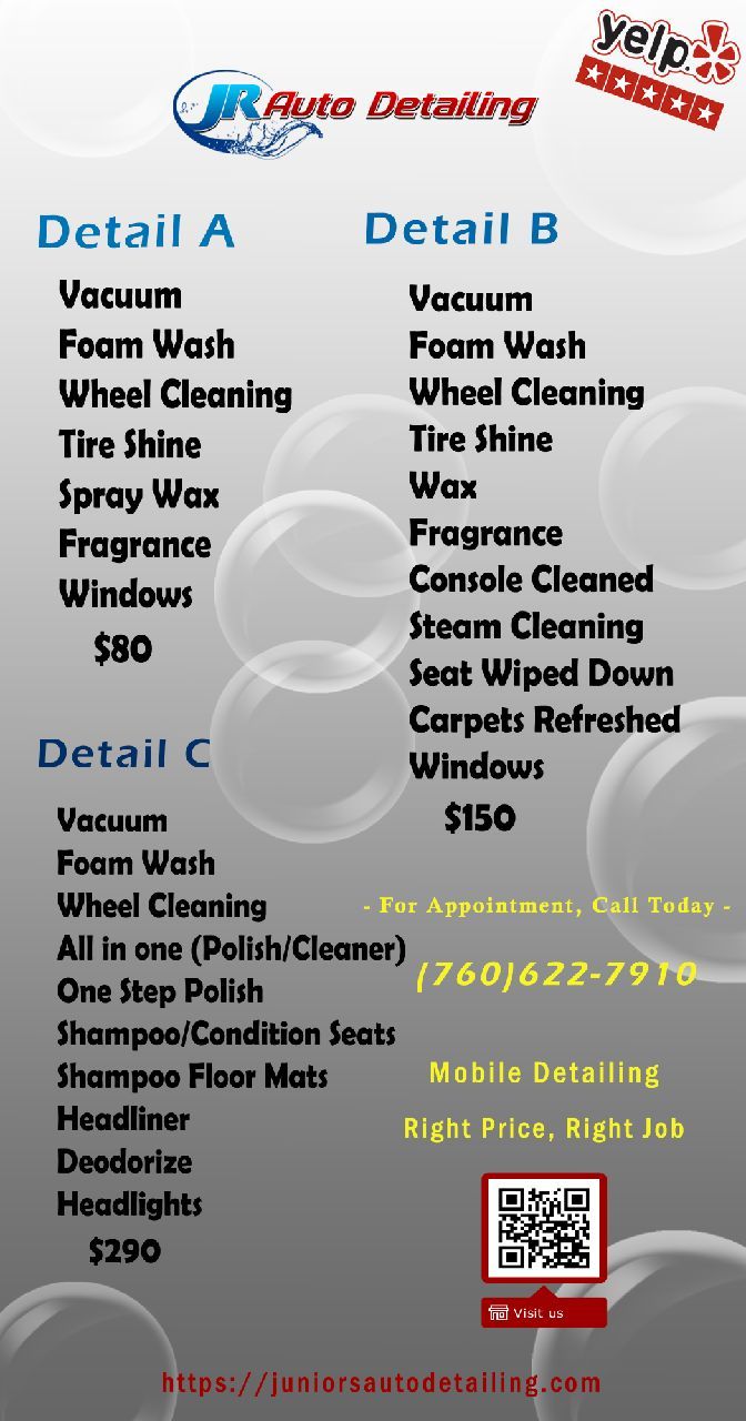 JR'S DETAILING in Oceanside, CA