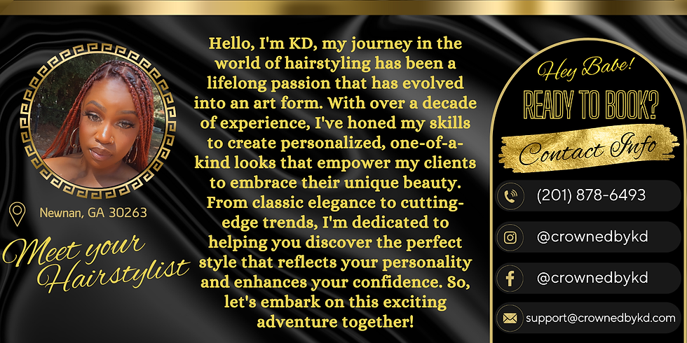Crowned by KD in Newnan, GA