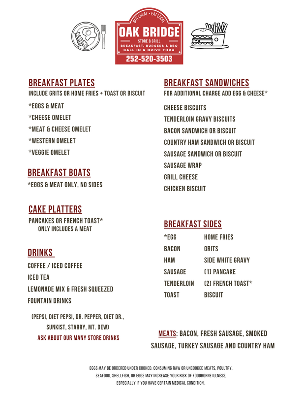Oak Bridge Store & Grill in Kinston, NC (3)