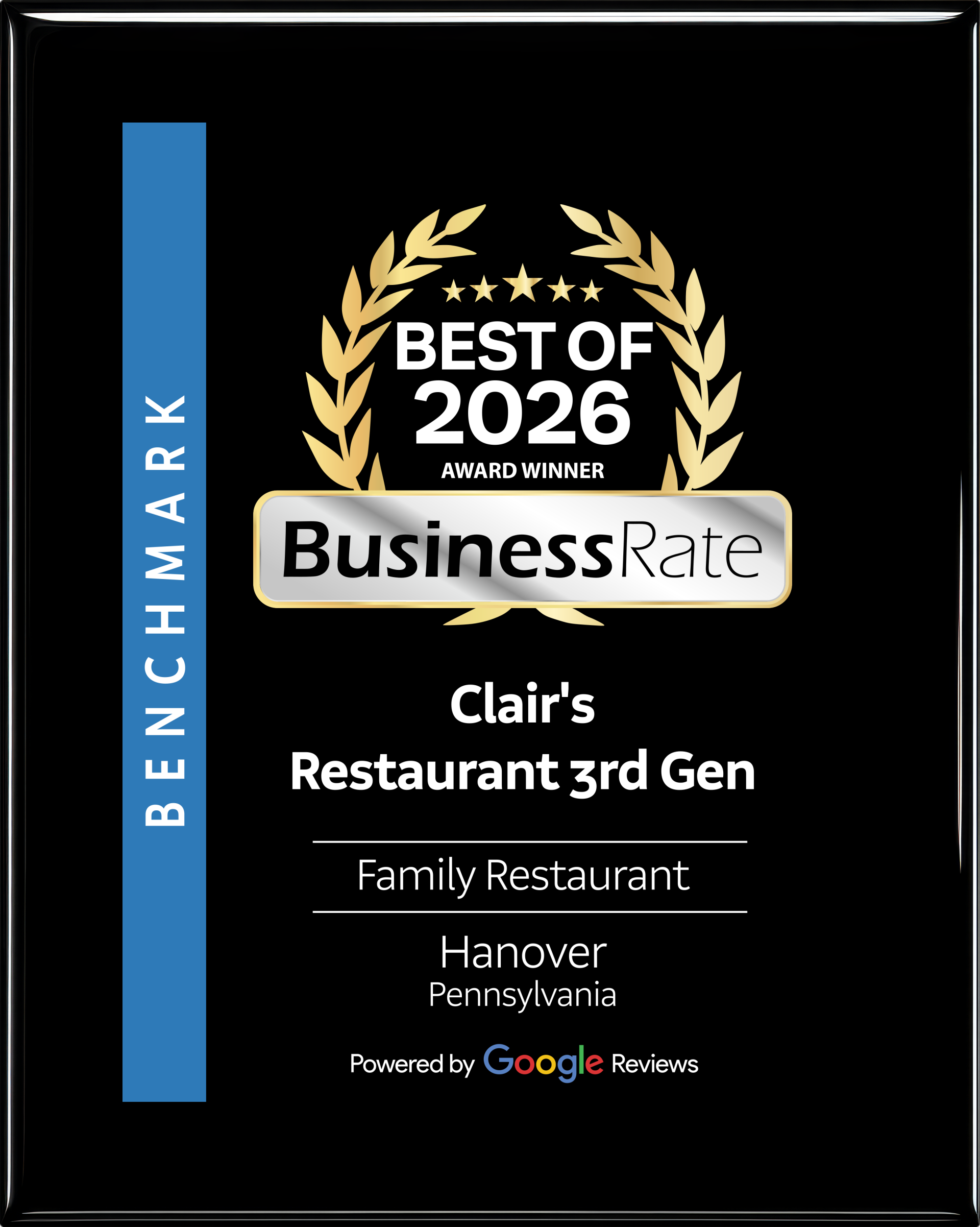 Clair's Restaurant 3rd Gen in Hanover, PA