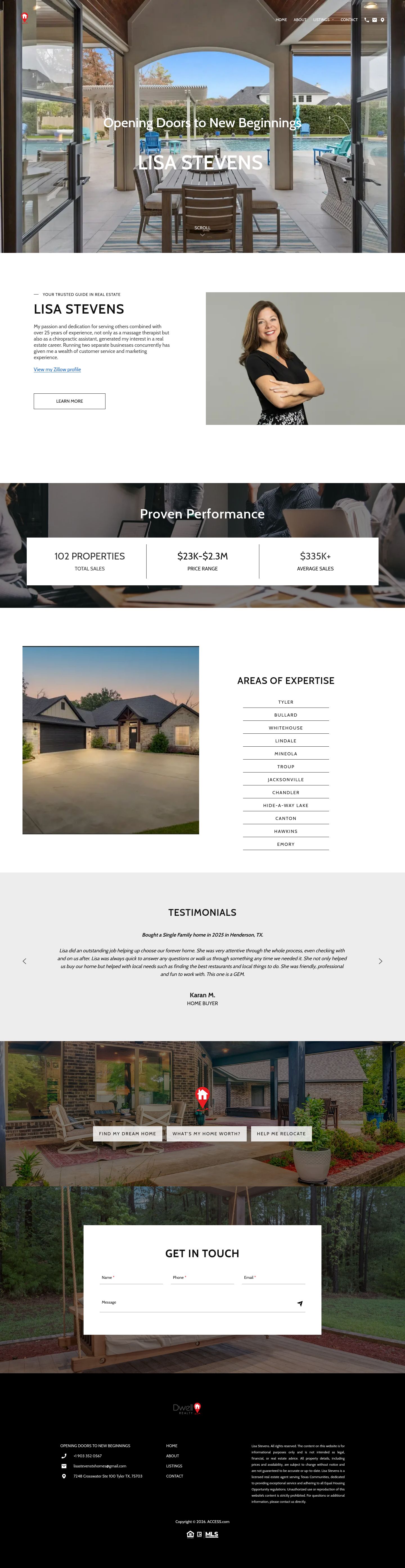 Lisa Stevens | Tyler TX Realtor in Tyler, TX