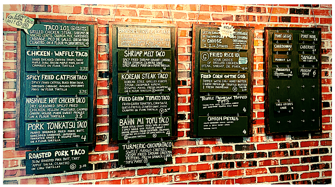 TANGENT Eat+Bar in Elon, NC