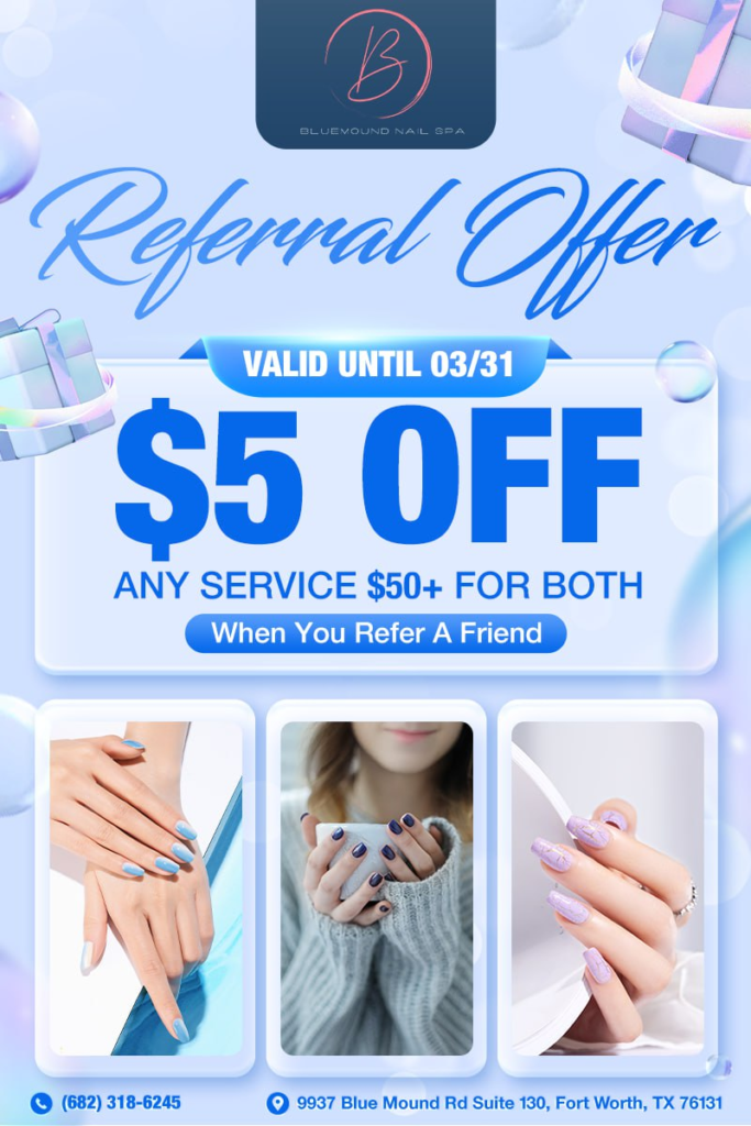 BLUE MOUND NAIL SPA (Happy Hours 10% OFF Monday-Thursday Before 1pm) in Fort Worth, TX (2)