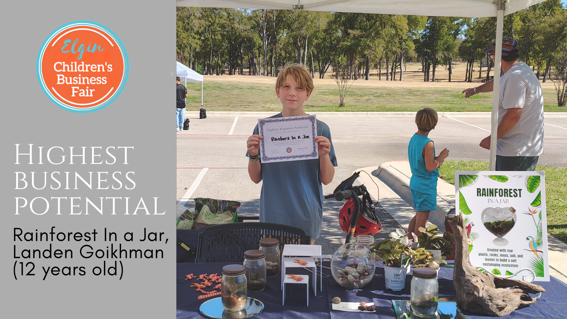 Elgin Children's Business Fair in Florence, TX