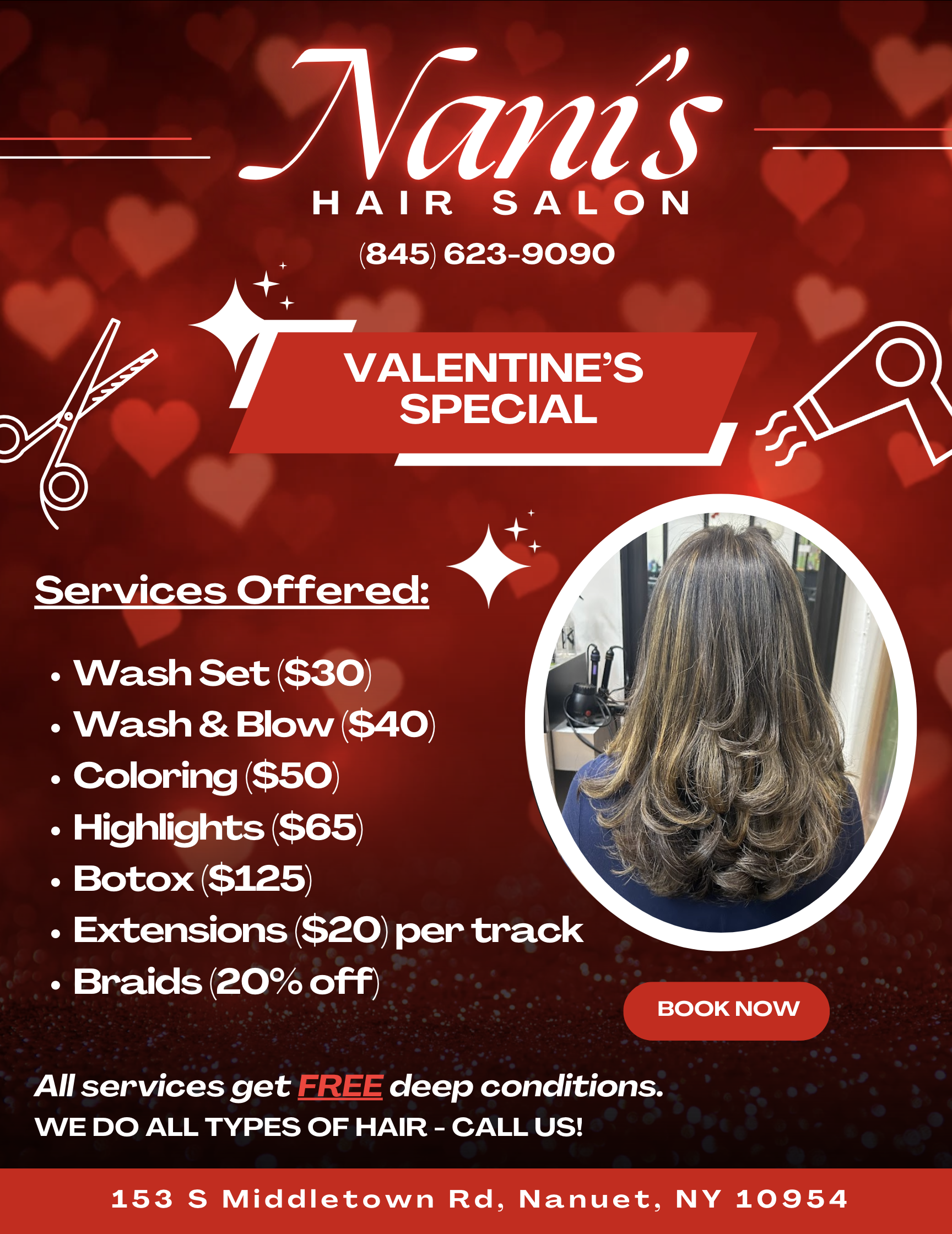Nani's Hair Salon in Nanuet, NY