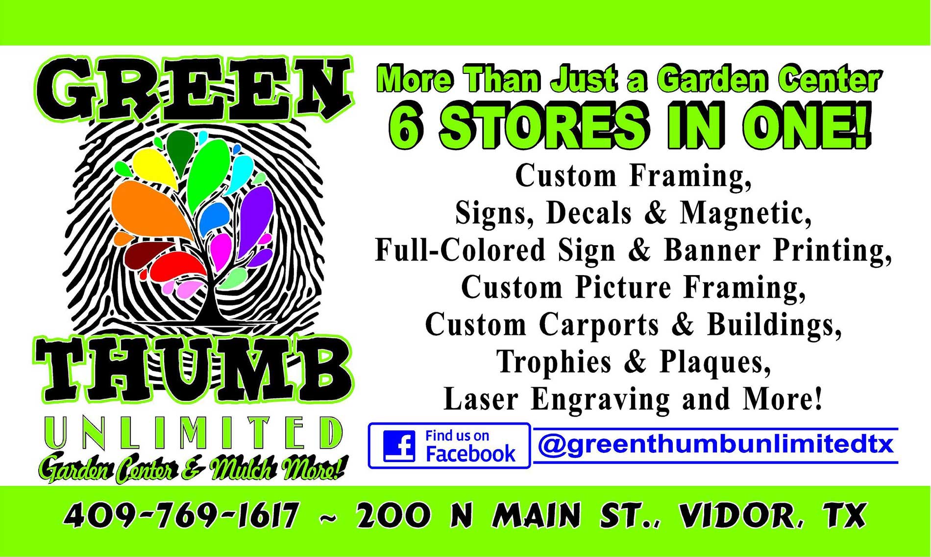 Green Thumb Unlimited in Vidor, TX