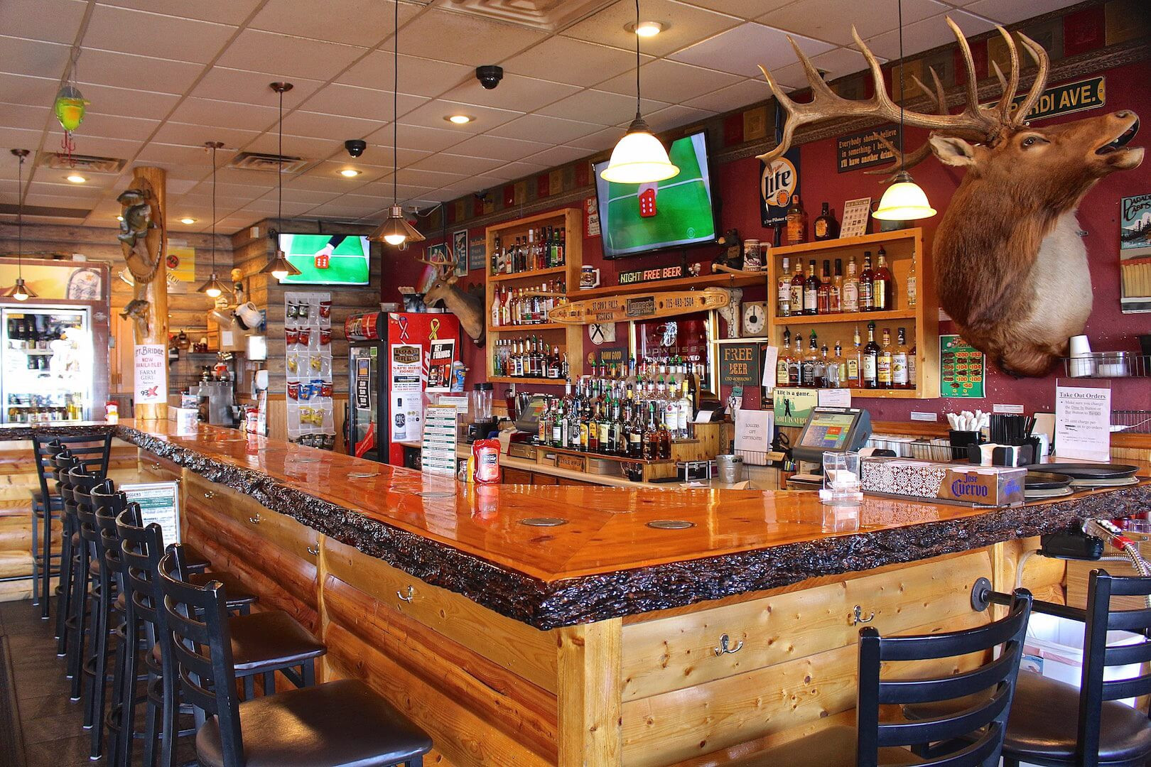 Loggers Bar & Grill in St Croix Falls, WI