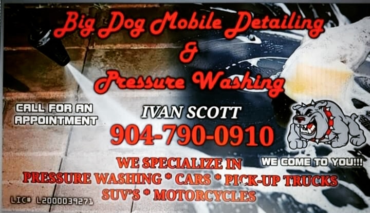 Big Dog Mobile Detail And Presure Washing LLC in Jacksonville, FL