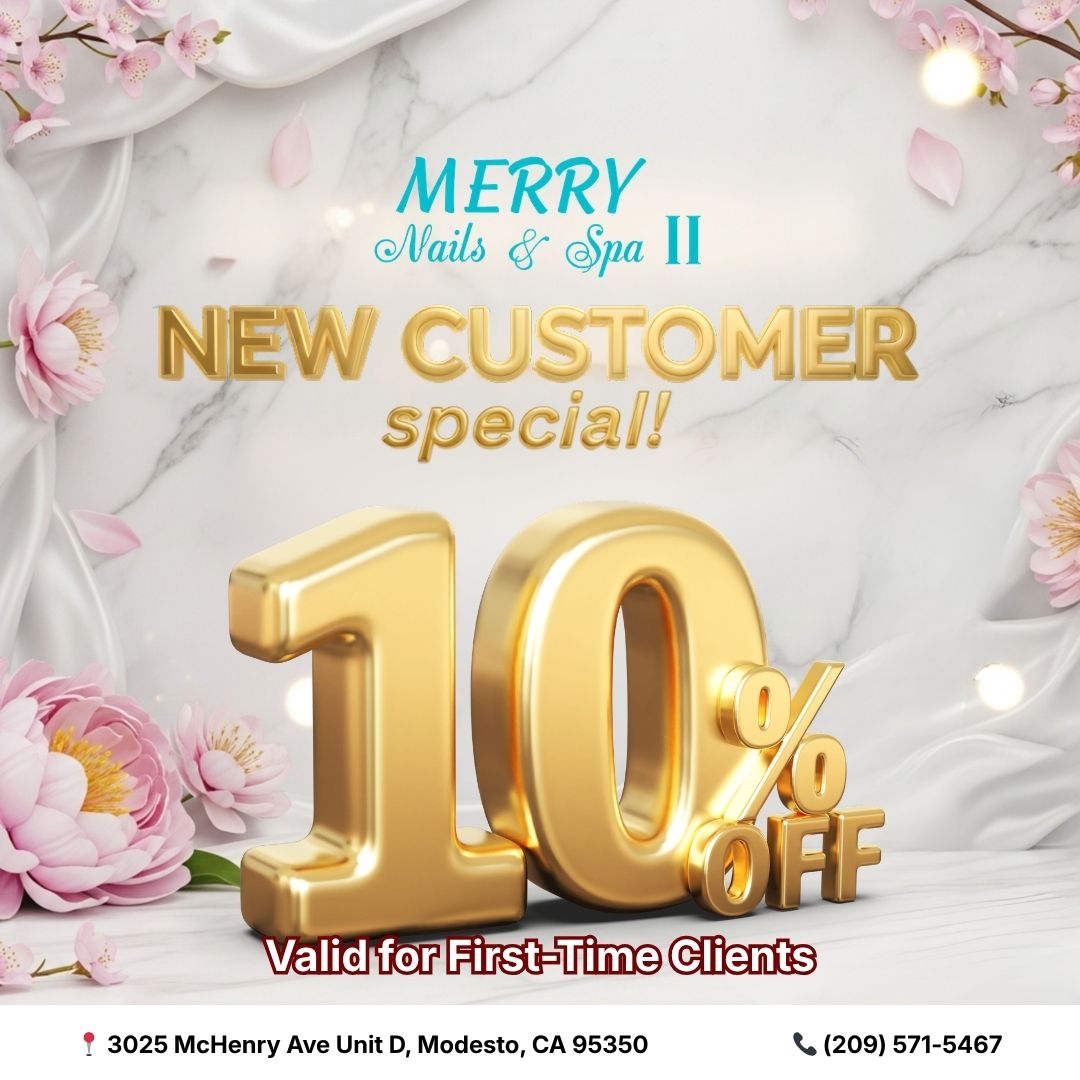 Merry Nails & Spa II in Modesto, CA (5)