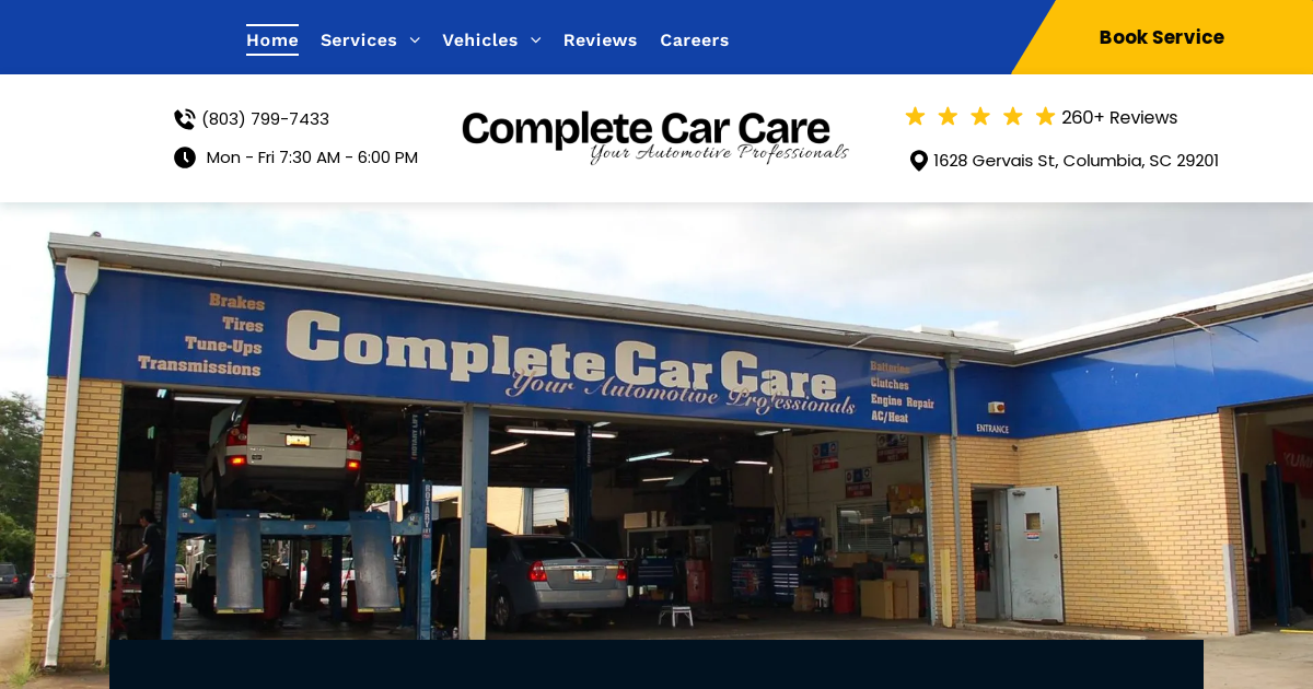 Complete Car Care in Columbia, SC