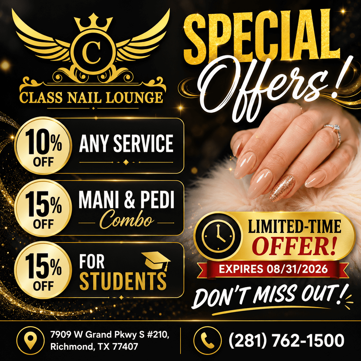 CLASS NAIL LOUNGE in Richmond, TX (3)