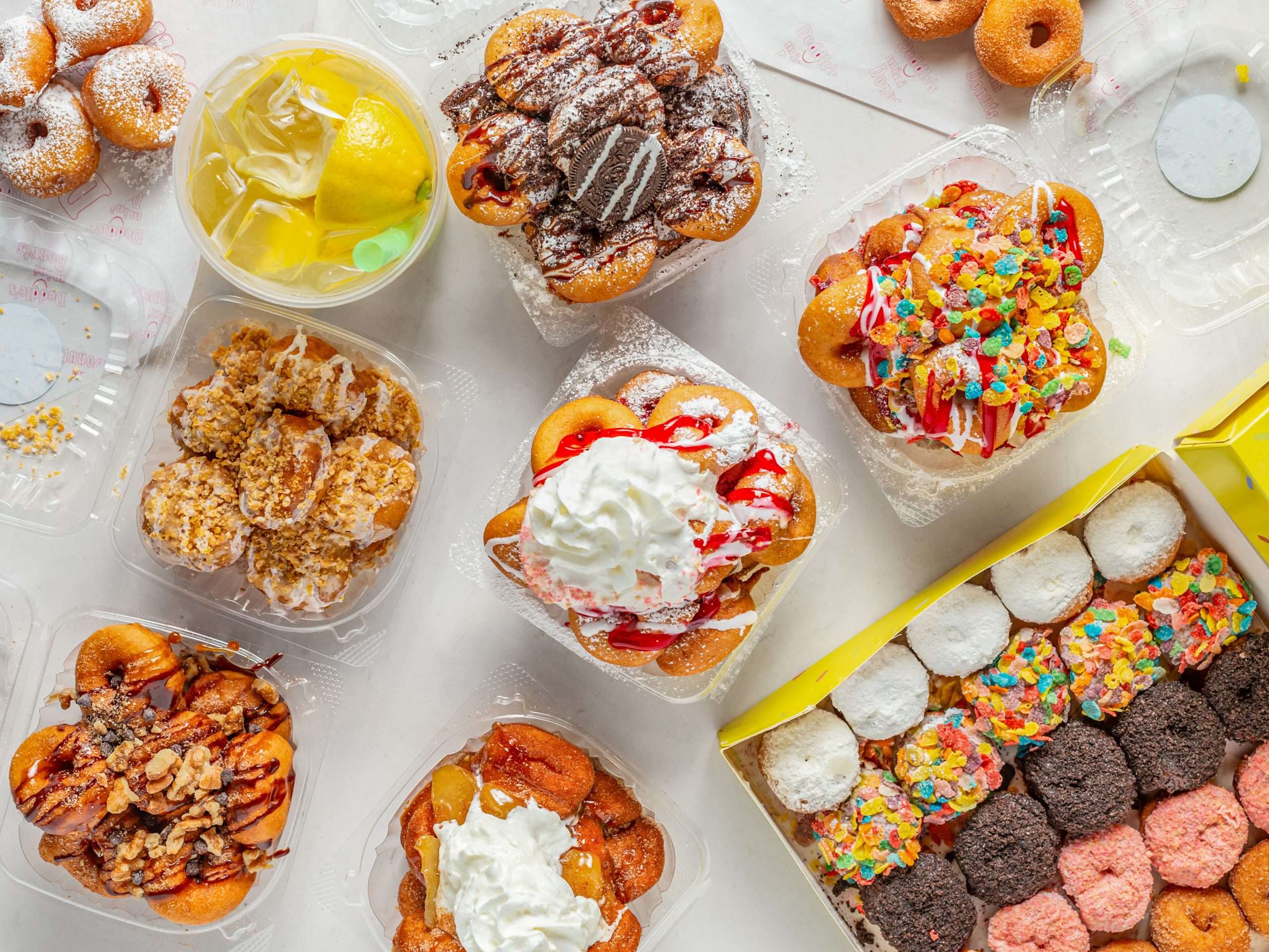 Deddle's Donuts Food Truck and Donut Shop Lexington Market in Baltimore, MD