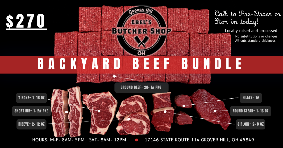 Ebel's Butcher Shop in Grover Hill, OH