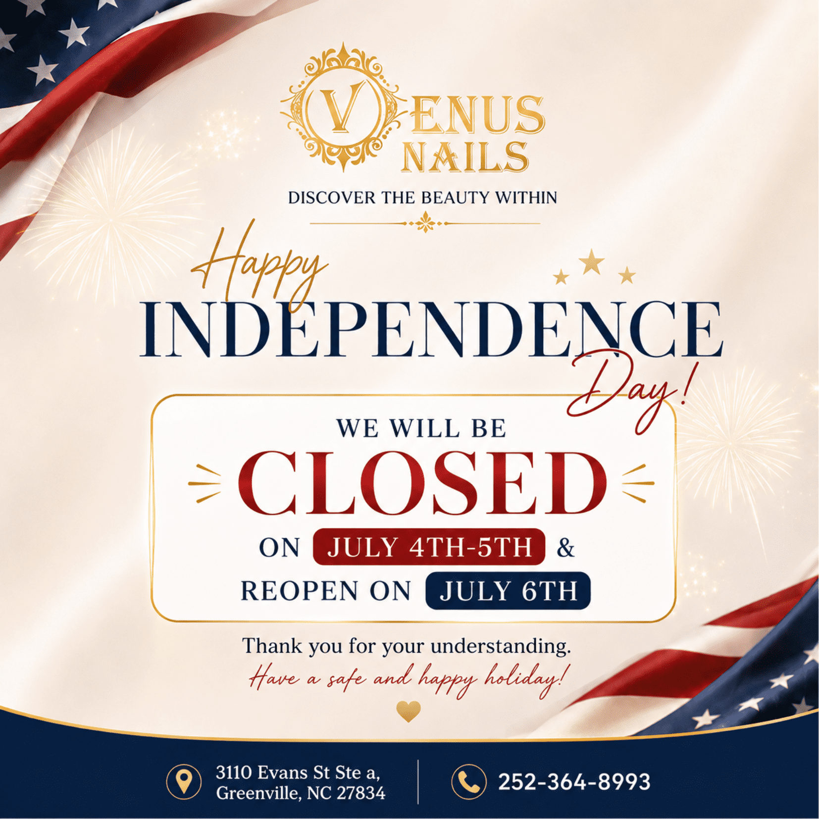 Venus Nails in Greenville, NC (2)