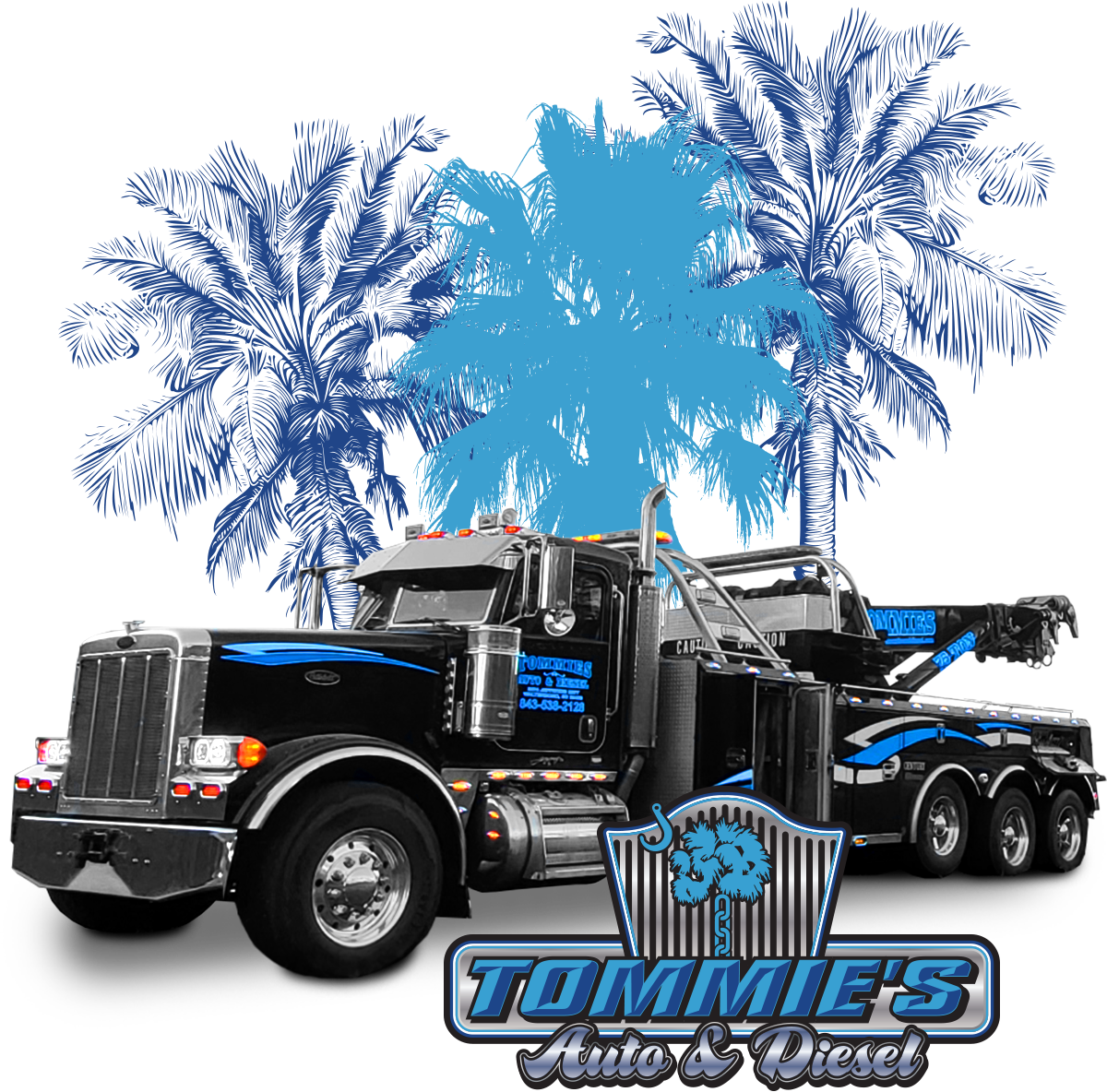 Tommie's Mobile Diesel Repair & Towing in Walterboro, SC