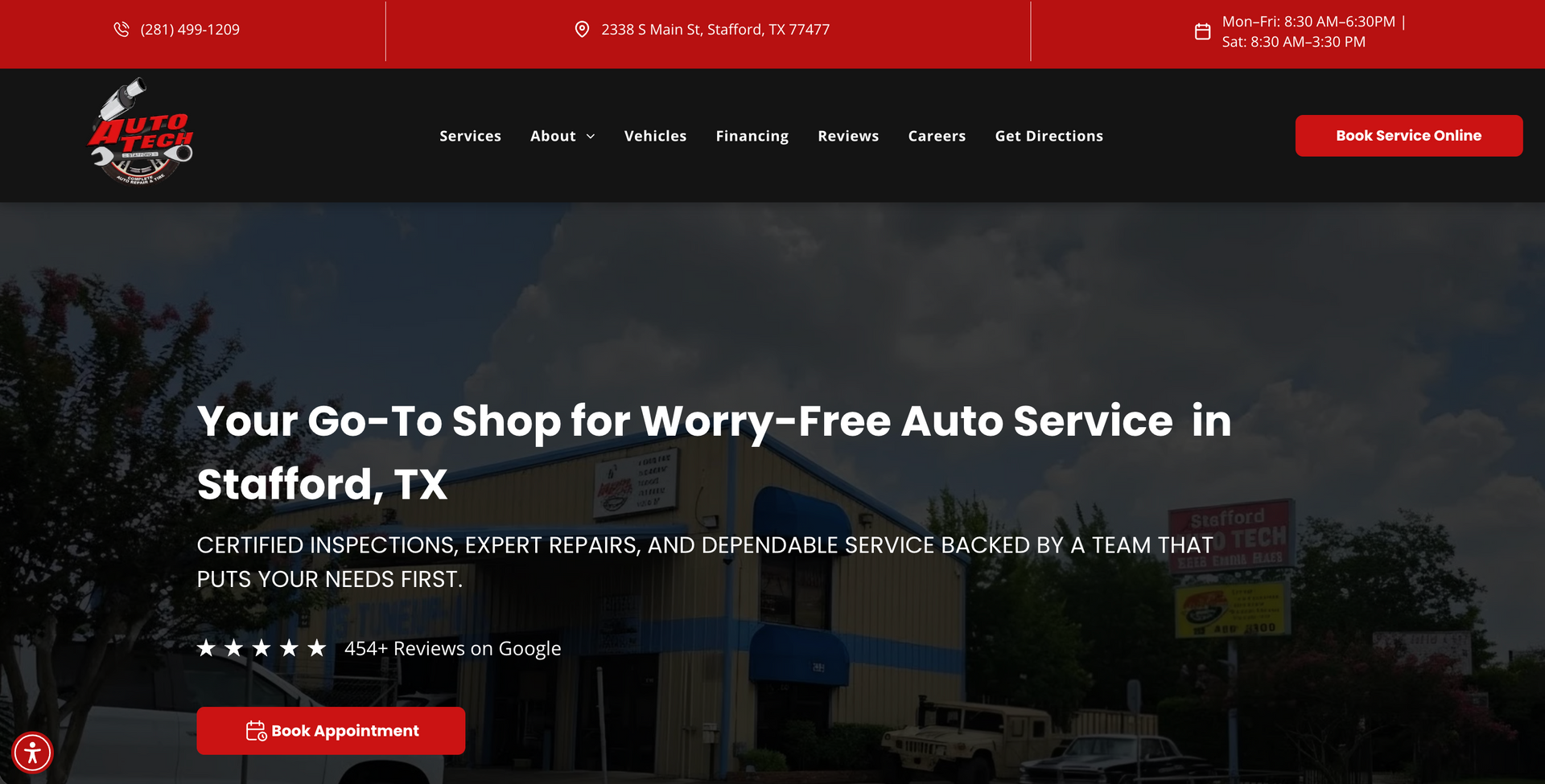 Stafford Auto Tech in Stafford, TX